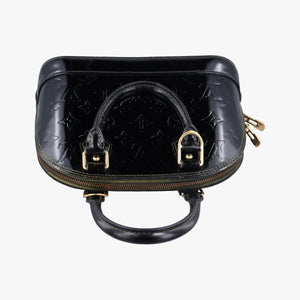Secondhand Louis Vuitton Alma BB Black Vernis  handbag | stylenewstar
