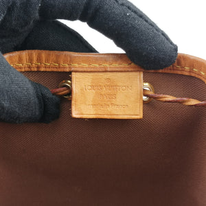 Pre-owned Louis Vuitton Nano Noe Brown Monogram canvas M41346 shoulderbag | stylenewstar
