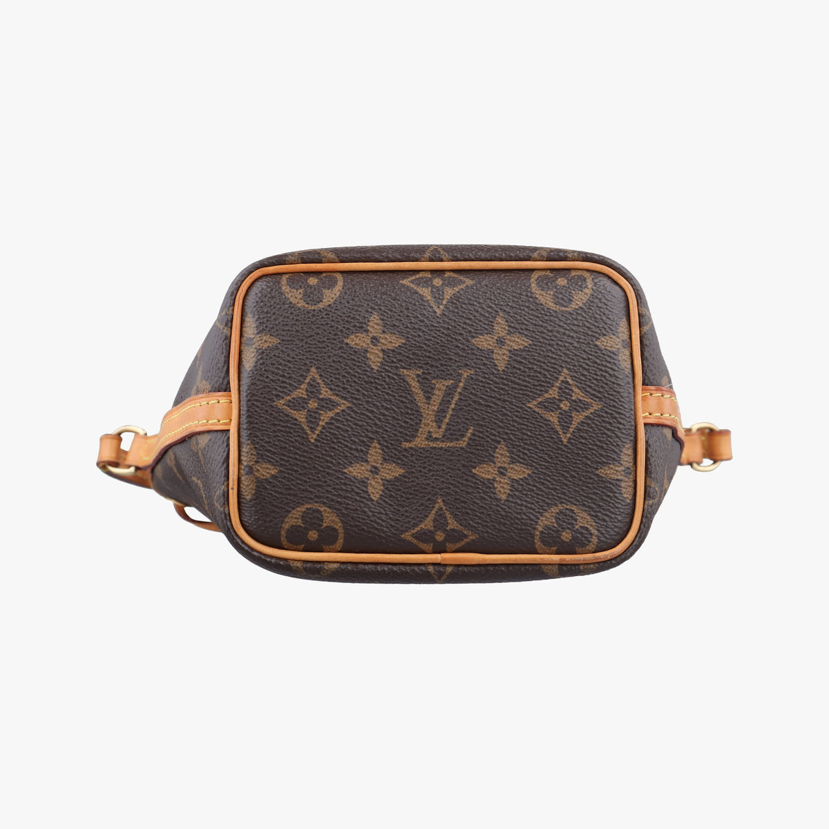 Pre-owned Louis Vuitton Nano Noe Brown Monogram canvas M41346 shoulderbag | stylenewstar