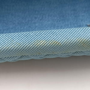 Pre-owned Bottega Veneta Intrecciato Blue Fabric  clutchbag | stylenewstar