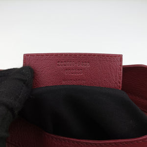 Pre-owned Balenciaga The First Burgundy lambskin  shoulderbag | stylenewstar