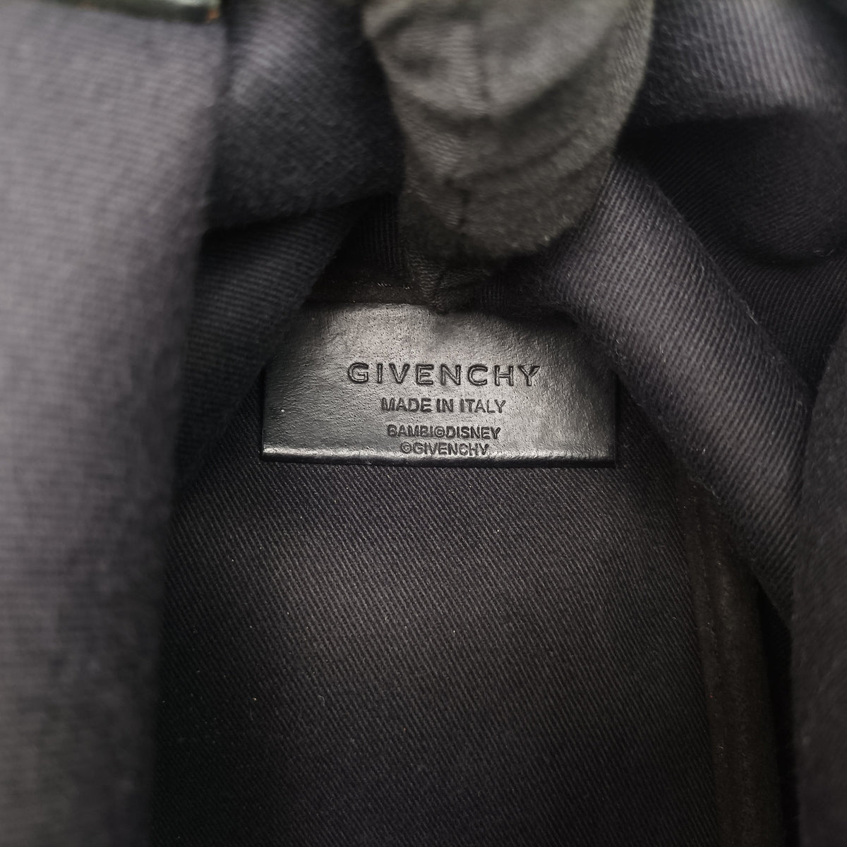 Secondhand Givenchy Bambi Print Antigona tote Black Leather  handbag | stylenewstar