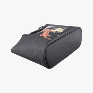 Secondhand Givenchy Bambi Print Antigona tote Black Leather  handbag | stylenewstar