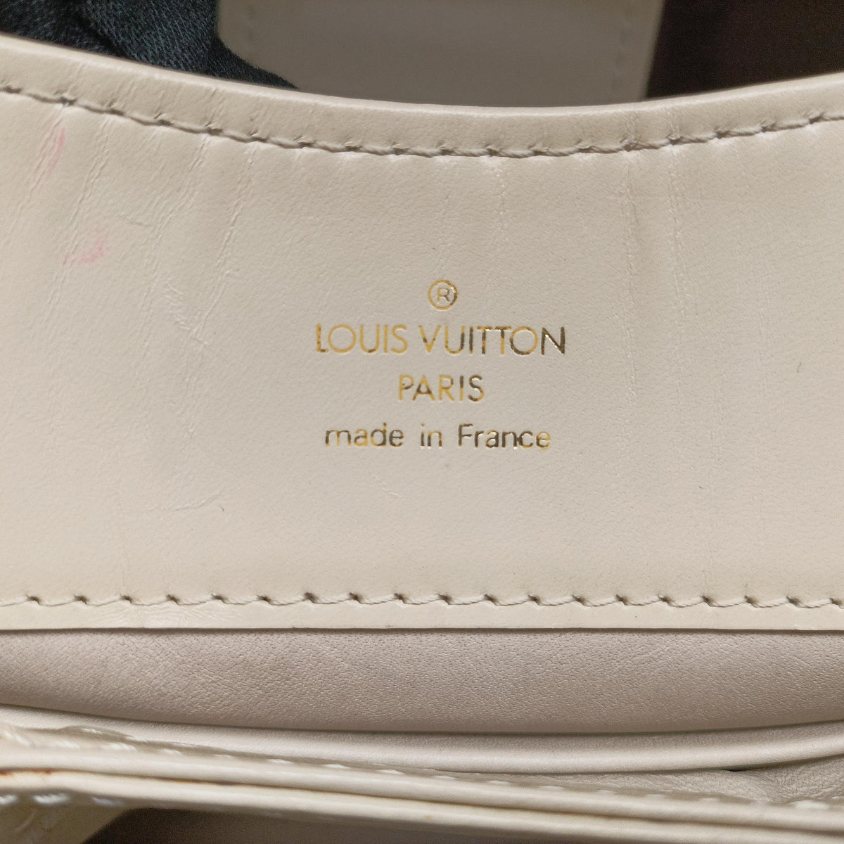 Pre-owned Louis Vuitton Mini Linda Ivory x Multicolor Cotton x Velvet x Leather M95207 handbag | stylenewstar