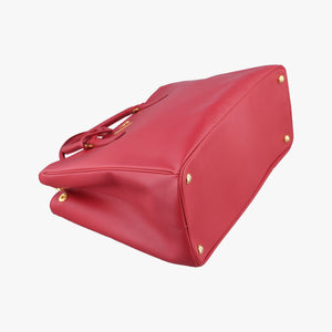 Pre-owned Prada Galleria Red SAFFIANO Leather BN2274 handbag | stylenewstar