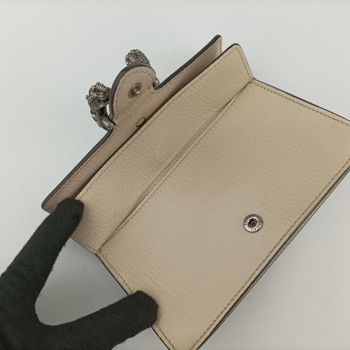 Secondhand Gucci Dionysus White Leather 476432 shoulderbag | stylenewstar