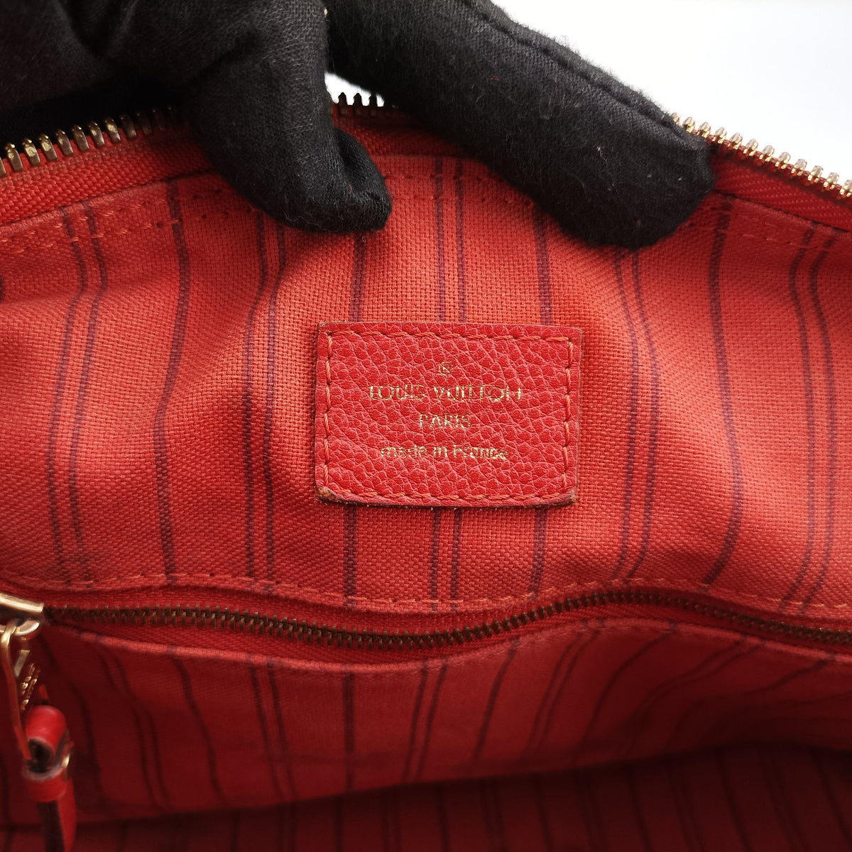 Pre-owned Louis Vuitton Speedy Bandouliere30 Orian Monogram Empreinte M40756 handbag | stylenewstar