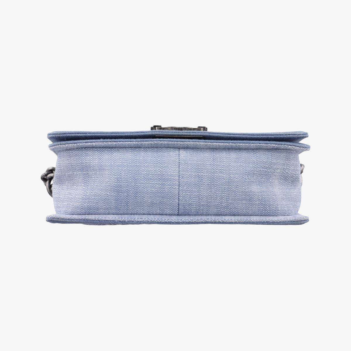 Pre-owned Chanel BOY CHANEL Blue Denim A67086 shoulderbag | stylenewstar