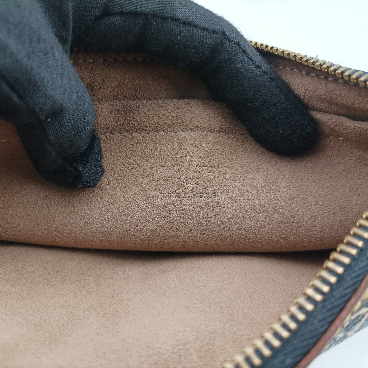 Vintage Louis Vuitton Pochette Mira MM Noir Monogram Multicolor M60097 handbag | stylenewstar