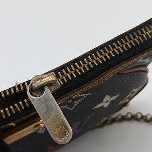 Vintage Louis Vuitton Pochette Mira MM Noir Monogram Multicolor M60097 handbag | stylenewstar