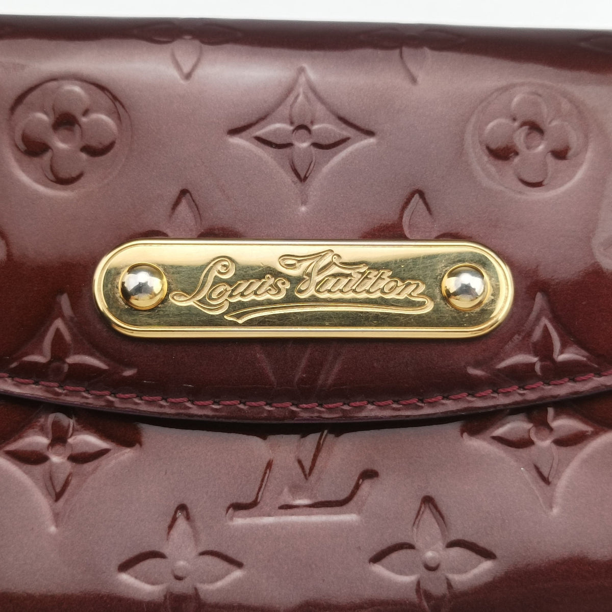 Pre-owned Louis Vuitton Sunset Boulevard Rouge Fauvist Vernis M91679 shoulderbag | stylenewstar
