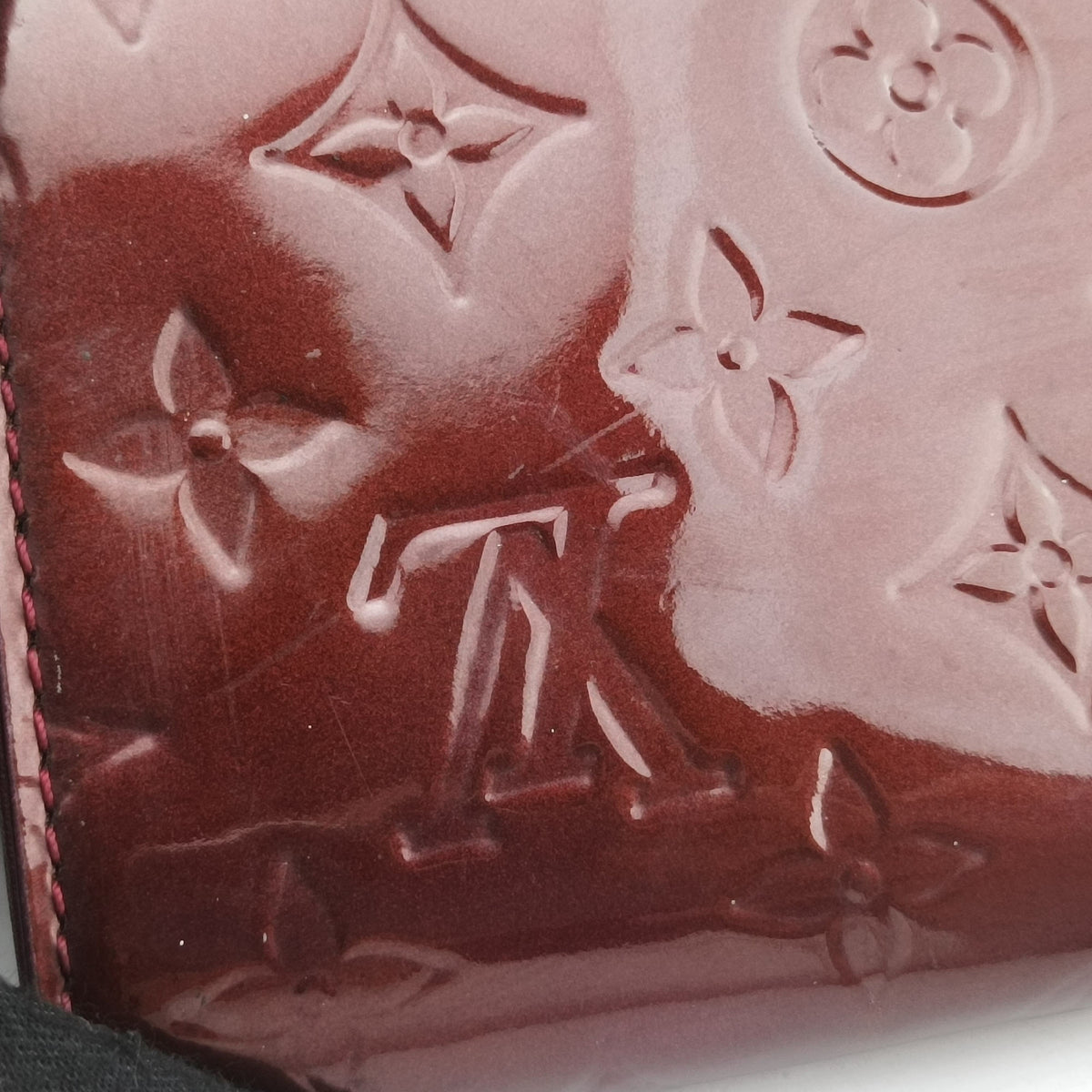 Pre-owned Louis Vuitton Sunset Boulevard Rouge Fauvist Vernis M91679 shoulderbag | stylenewstar