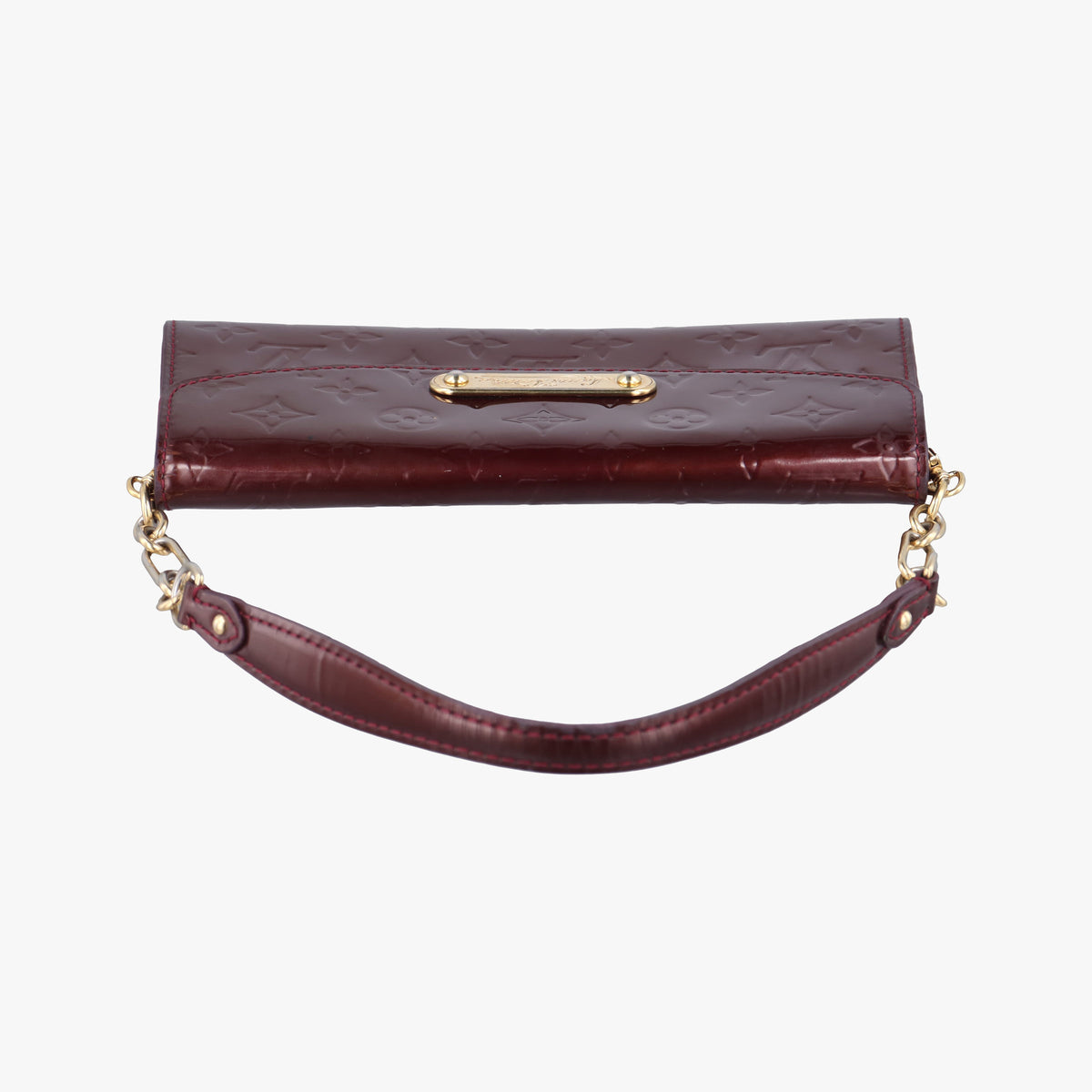 Pre-owned Louis Vuitton Sunset Boulevard Rouge Fauvist Vernis M91679 shoulderbag | stylenewstar