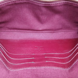 Pre-owned Louis Vuitton Sunset Boulevard Rouge Fauvist Vernis M91679 shoulderbag | stylenewstar