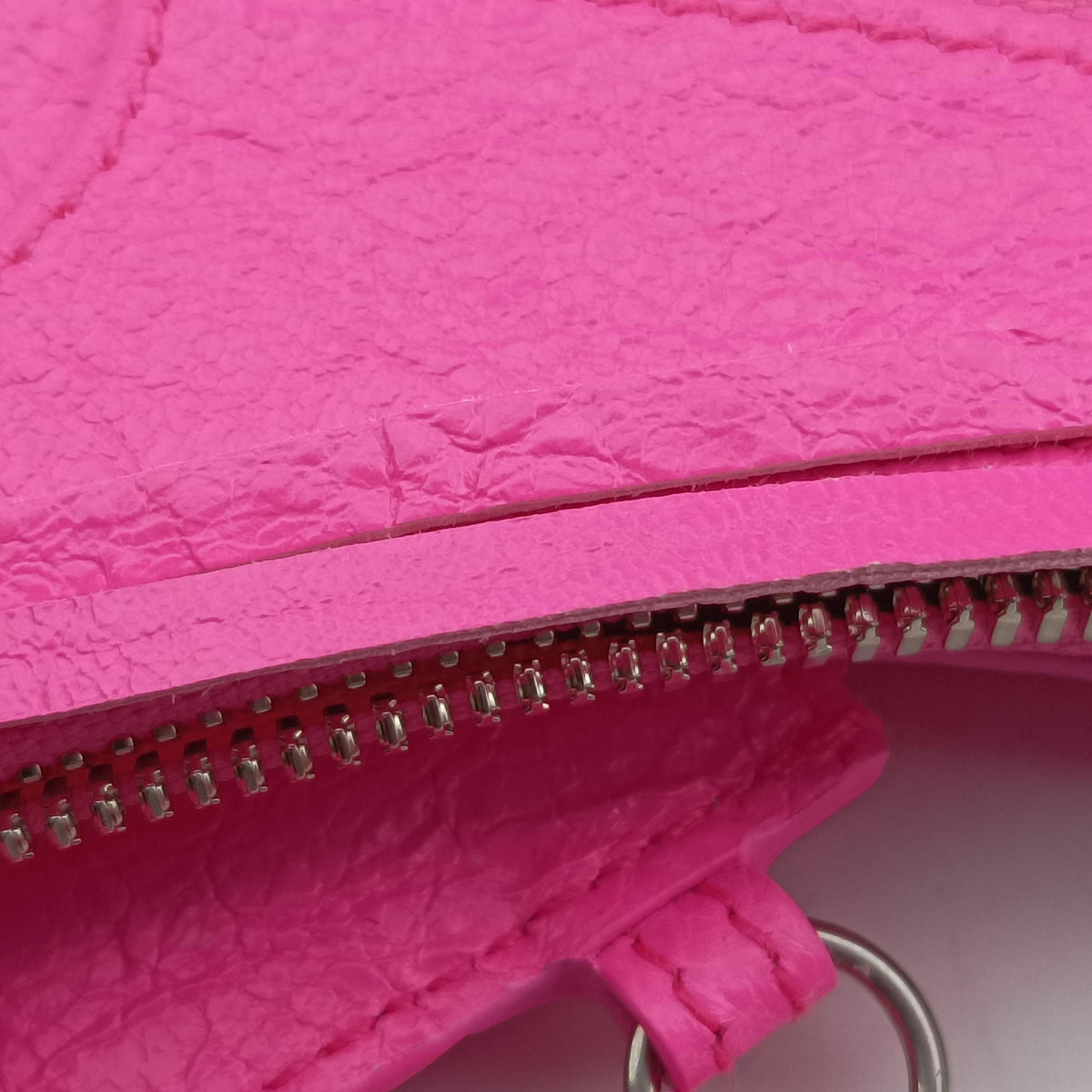 Pre-owned Balenciaga Le Cagole Pink lambskin  shoulderbag | stylenewstar