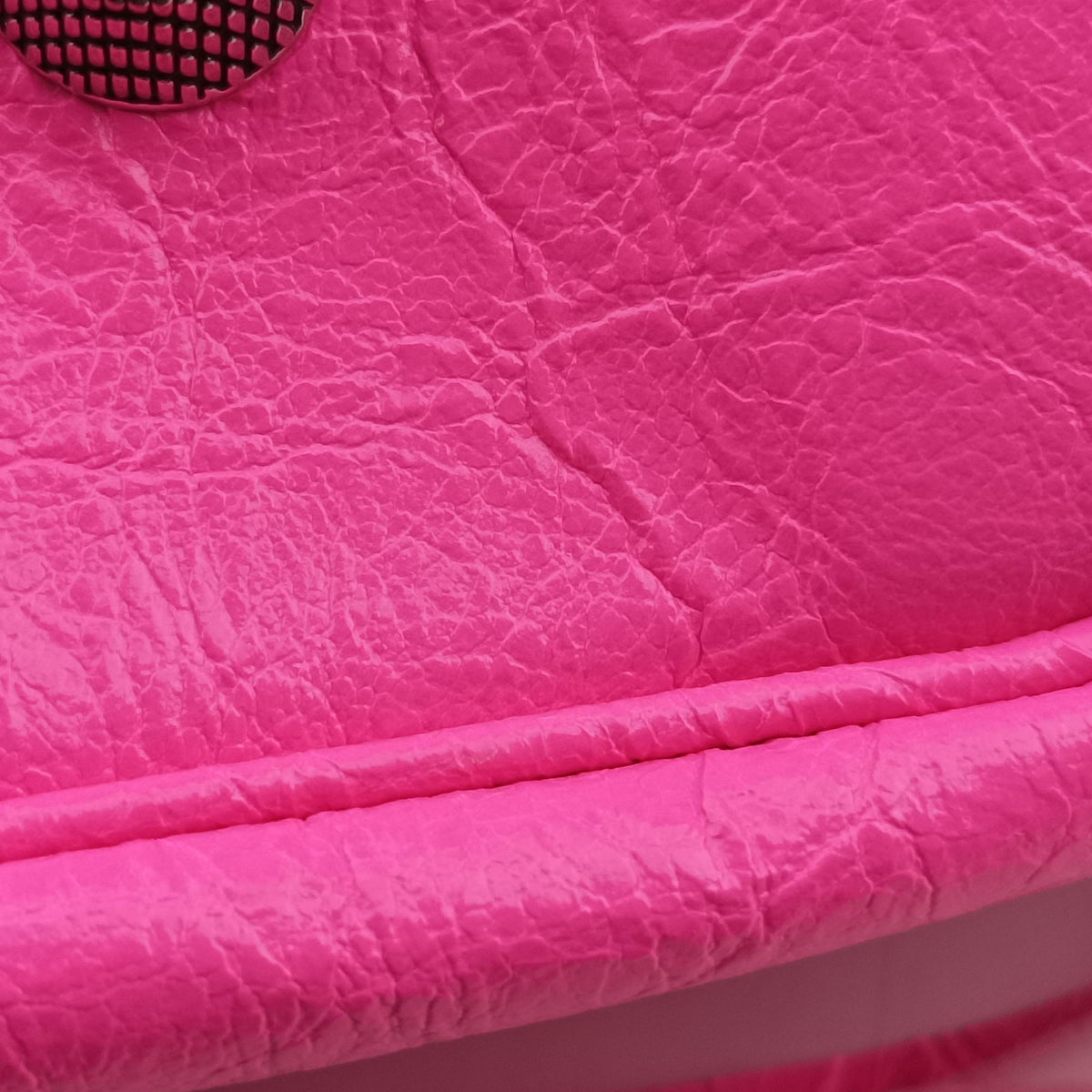 Pre-owned Balenciaga Le Cagole Pink lambskin  shoulderbag | stylenewstar