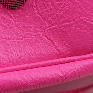 Pre-owned Balenciaga Le Cagole Pink lambskin  shoulderbag | stylenewstar