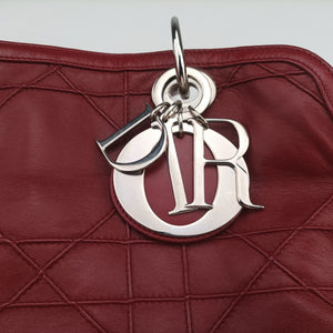 Vintage Christian Dior Granville Red lambskin  shoulderbag | stylenewstar