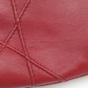 Vintage Christian Dior Granville Red lambskin  shoulderbag | stylenewstar