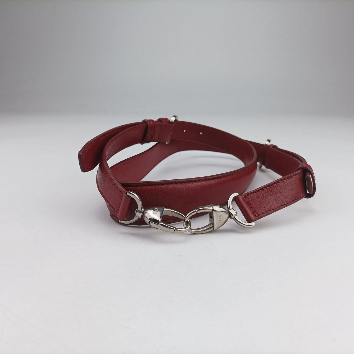 Vintage Christian Dior Granville Red lambskin  shoulderbag | stylenewstar