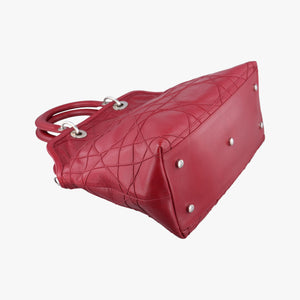 Vintage Christian Dior Granville Red lambskin  shoulderbag | stylenewstar