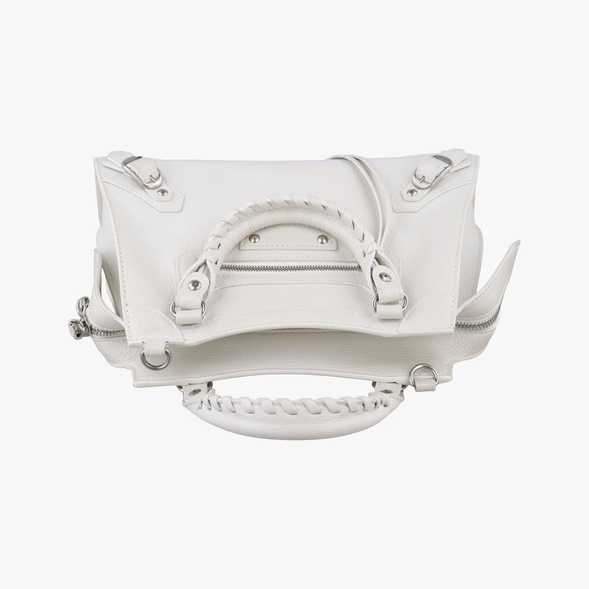 Secondhand Balenciaga Neo Classic City S White Leather 638521 shoulderbag | stylenewstar