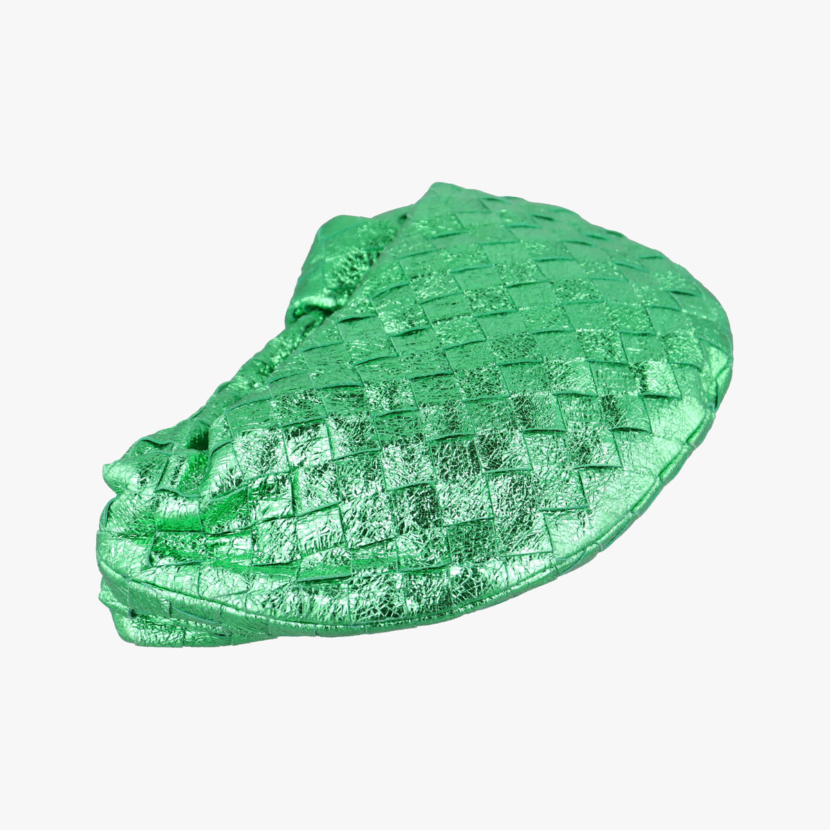 Vintage Bottega Veneta Jodie Green Leather  handbag | stylenewstar