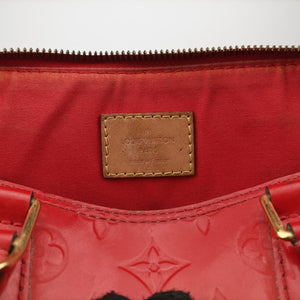 Secondhand Louis Vuitton Alma PM pomme d'amour Vernis M90096 handbag | stylenewstar