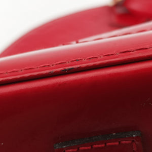 Secondhand Louis Vuitton Alma PM pomme d'amour Vernis M90096 handbag | stylenewstar