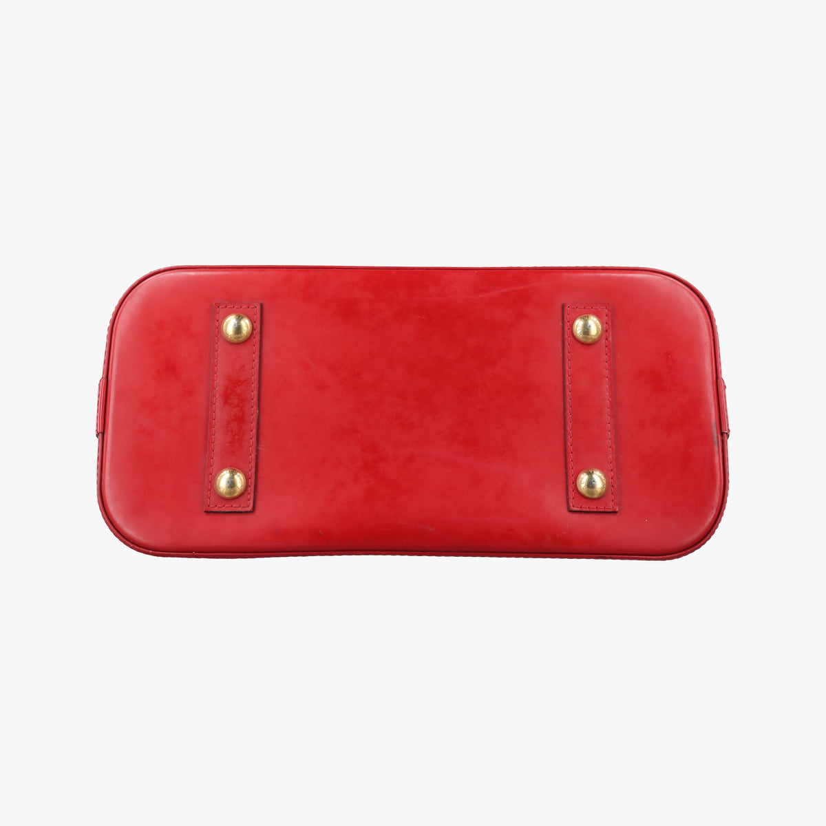 Secondhand Louis Vuitton Alma PM pomme d'amour Vernis M90096 handbag | stylenewstar