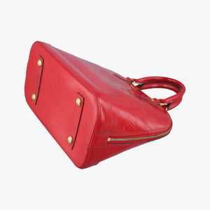 Secondhand Louis Vuitton Alma PM pomme d'amour Vernis M90096 handbag | stylenewstar