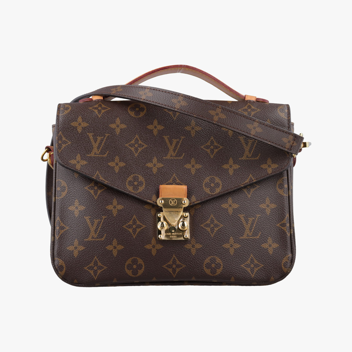 Pre-owned Louis Vuitton Pochette Metis MM Brown Monogram Canvas M44875 shoulderbag | stylenewstar