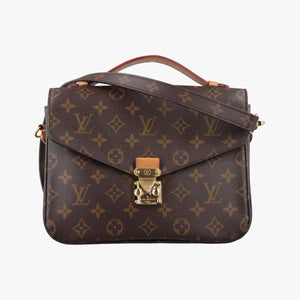 Pre-owned Louis Vuitton Pochette Metis MM Brown Monogram Canvas M44875 shoulderbag | stylenewstar