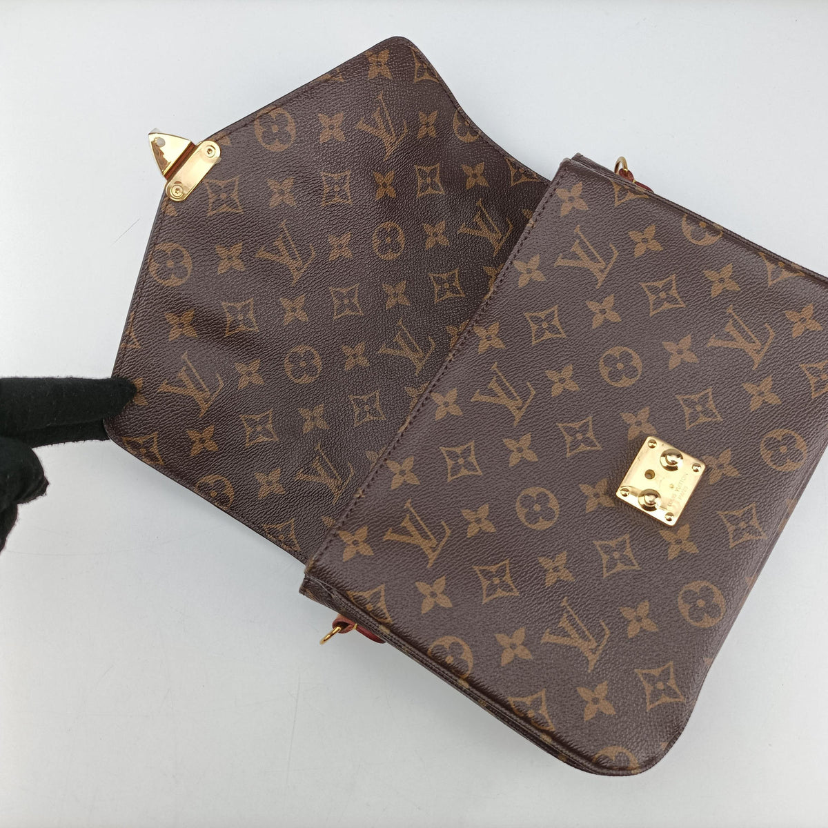 Pre-owned Louis Vuitton Pochette Metis MM Brown Monogram Canvas M44875 shoulderbag | stylenewstar