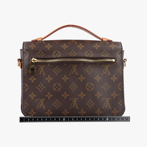 Pre-owned Louis Vuitton Pochette Metis MM Brown Monogram Canvas M44875 shoulderbag | stylenewstar