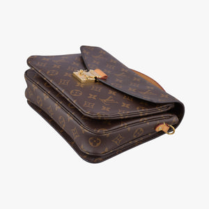 Pre-owned Louis Vuitton Pochette Metis MM Brown Monogram Canvas M44875 shoulderbag | stylenewstar