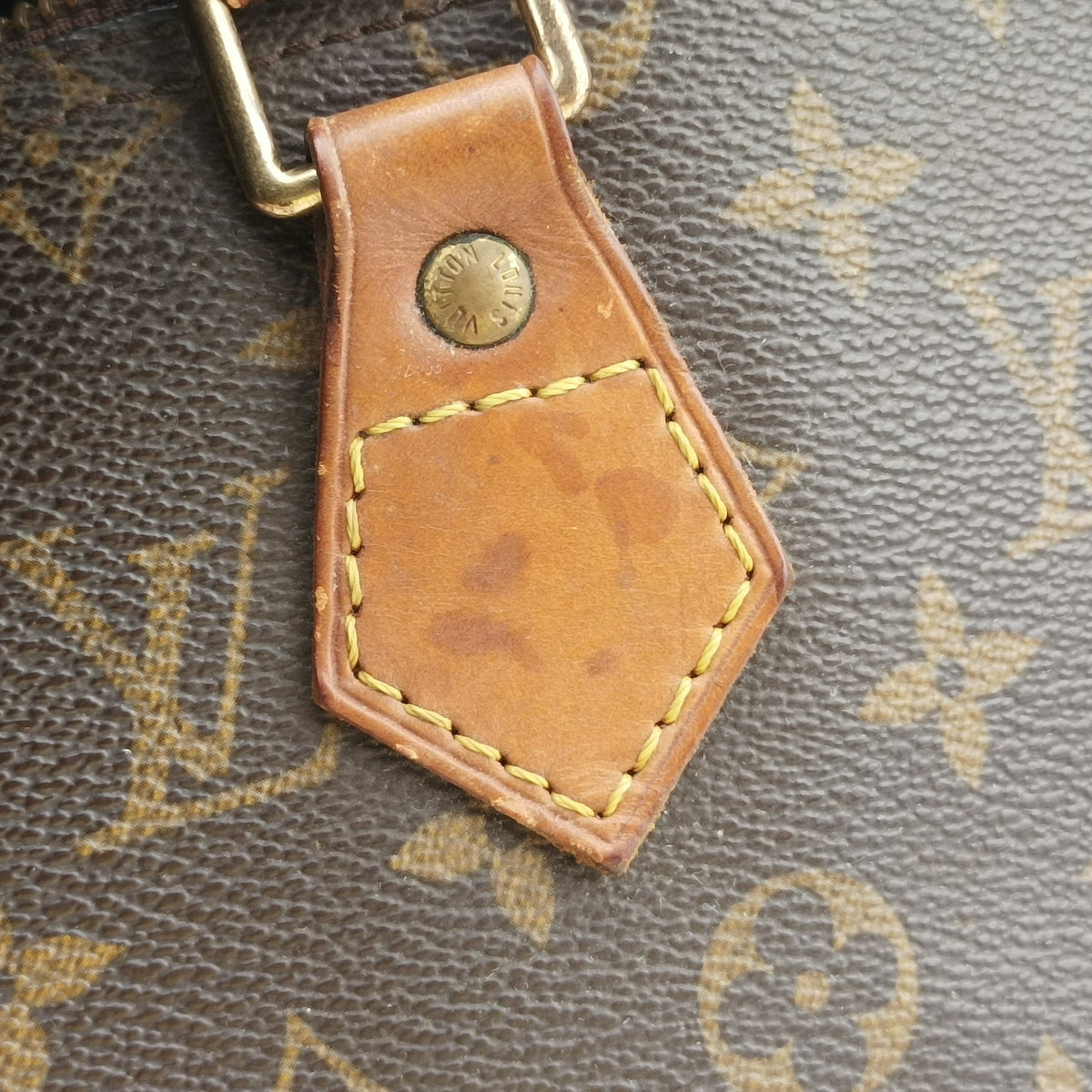 Pre-owned Louis Vuitton Speedy 30 BROWN Monogram Canvas M41528 handbag | stylenewstar