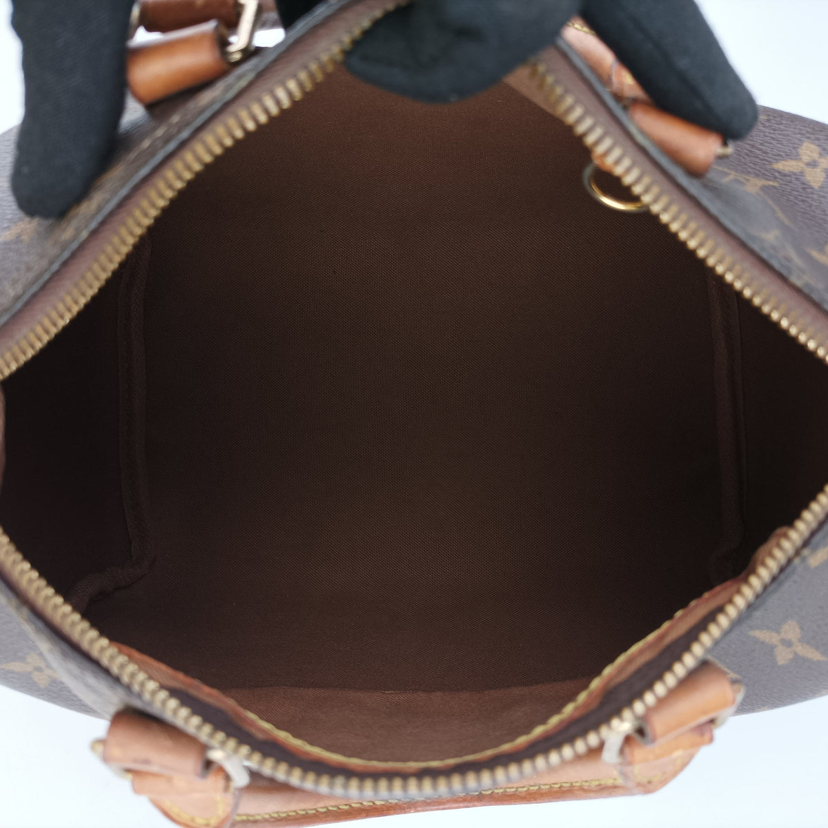Pre-owned Louis Vuitton Speedy 30 BROWN Monogram Canvas M41528 handbag | stylenewstar