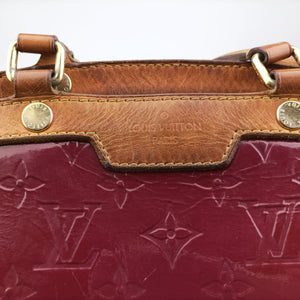 Pre-owned Louis Vuitton Brea MM ROUGE FAUVISTE Vernis M91690 shoulderbag | stylenewstar