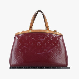 Pre-owned Louis Vuitton Brea MM ROUGE FAUVISTE Vernis M91690 shoulderbag | stylenewstar