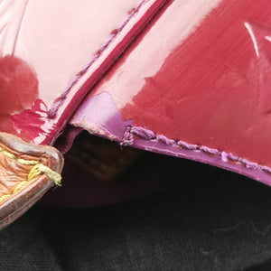 Pre-owned Louis Vuitton Brea MM ROUGE FAUVISTE Vernis M91690 shoulderbag | stylenewstar