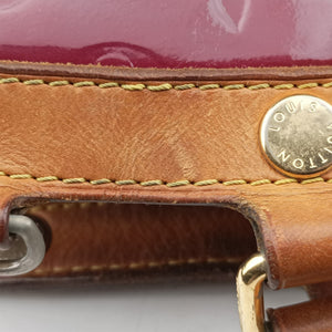 Pre-owned Louis Vuitton Brea MM ROUGE FAUVISTE Vernis M91690 shoulderbag | stylenewstar