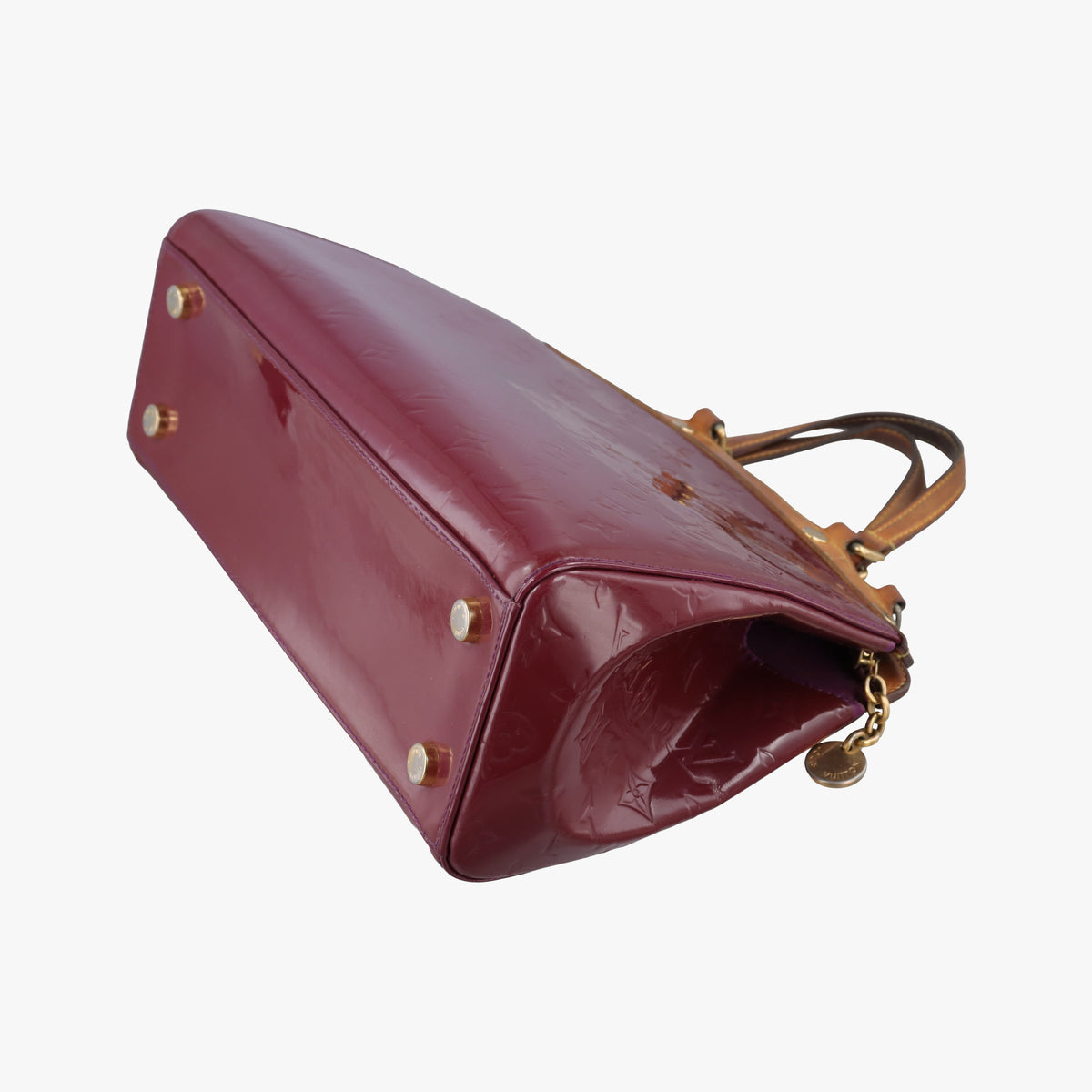 Pre-owned Louis Vuitton Brea MM ROUGE FAUVISTE Vernis M91690 shoulderbag | stylenewstar
