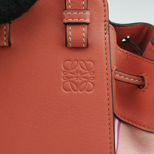 Pre-owned Loewe Hammock orange Leather  shoulderbag | stylenewstar