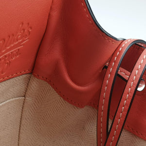 Pre-owned Loewe Hammock orange Leather  shoulderbag | stylenewstar