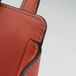 Pre-owned Loewe Hammock orange Leather  shoulderbag | stylenewstar