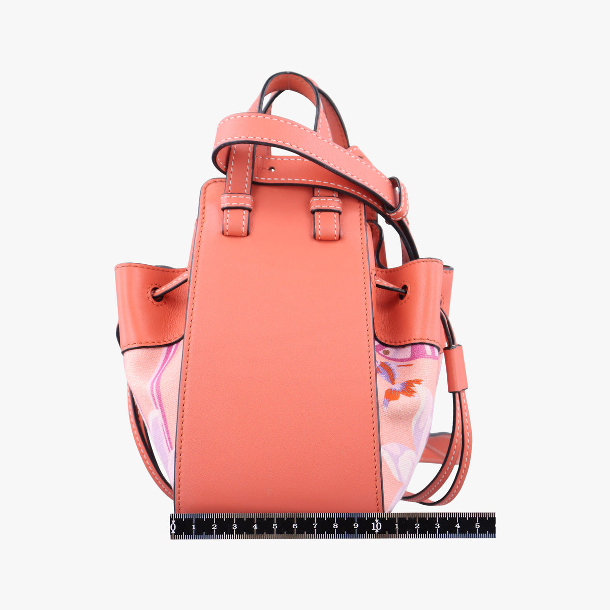Pre-owned Loewe Hammock orange Leather  shoulderbag | stylenewstar