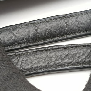 Pre-owned Gucci Bright Bit Black Leather 353117 shoulderbag | stylenewstar