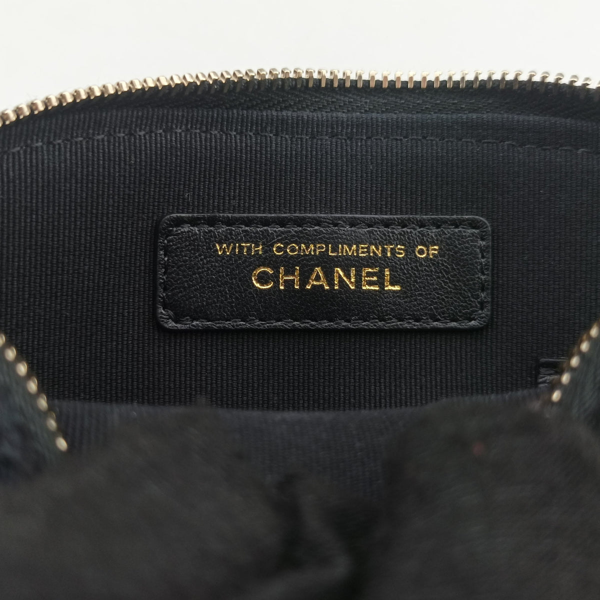 Pre-owned Chanel Cocomark Mini Black Tweed  shoulderbag | stylenewstar