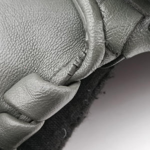 Pre-owned Bottega Veneta Intrecciato Olimpia Grey lambskin  shoulderbag | stylenewstar